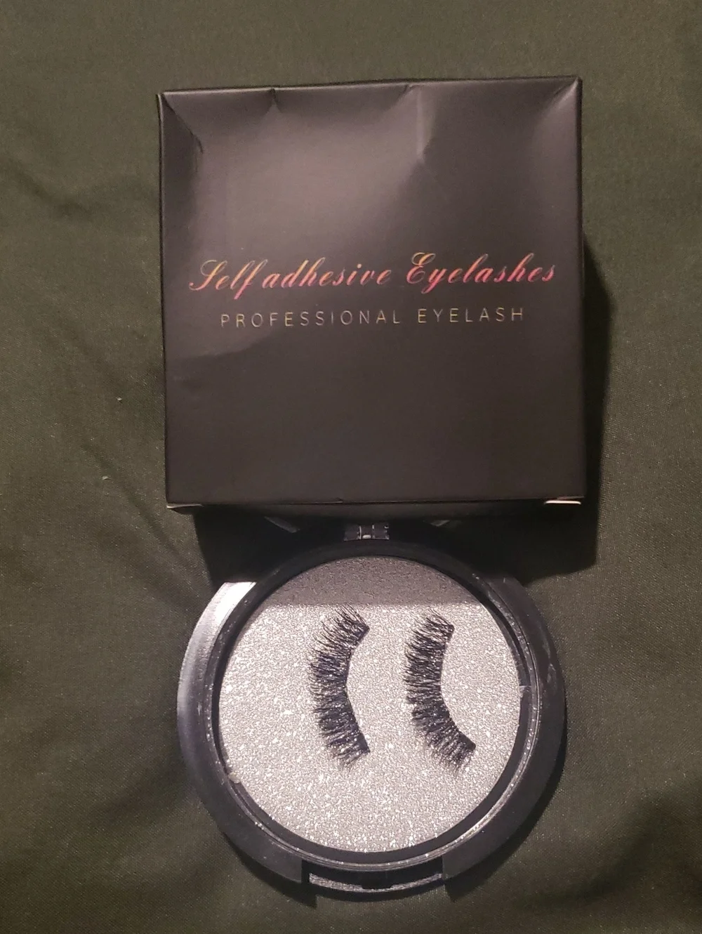Self Adhesive Eyelashes - Black Magnetic Lash Kit